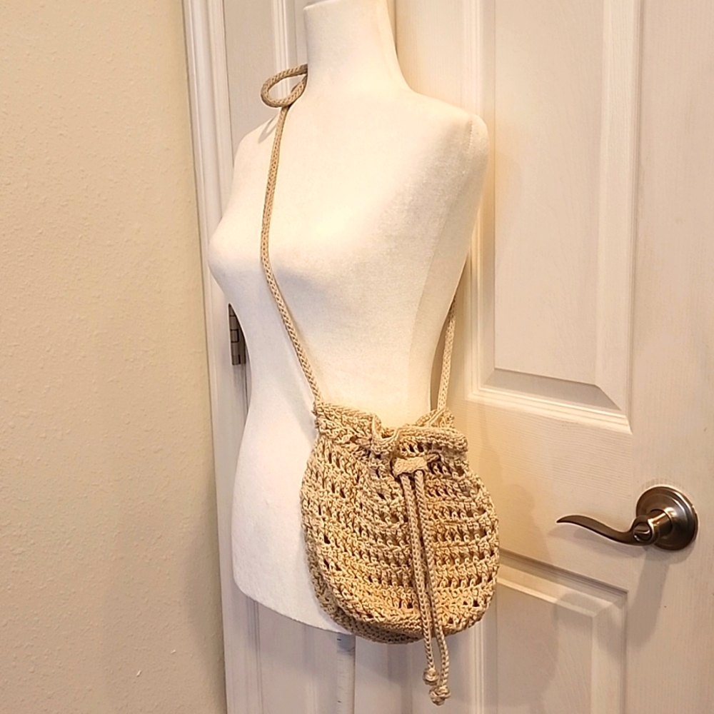 Mudd Crochet Crossbody Handbag